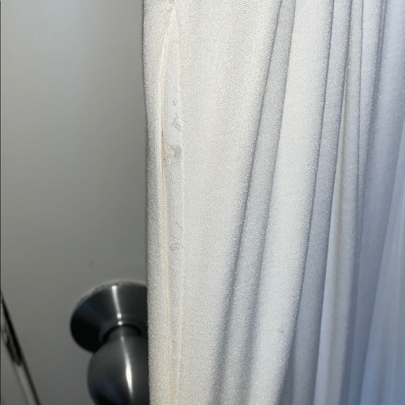 BCBG long white jersey knit dress - Picture 8 of 8